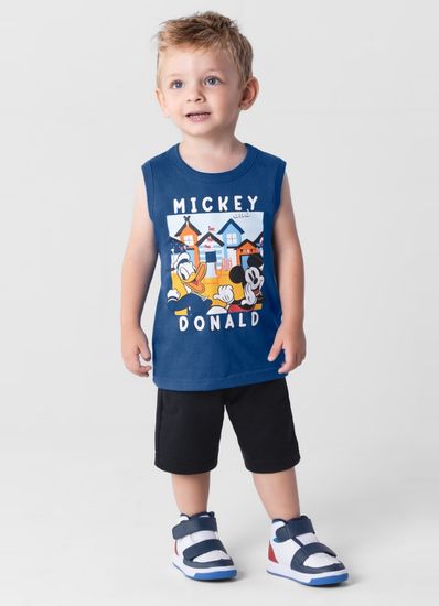 Regata Mickey Mouse infantil menino Brandili - 1