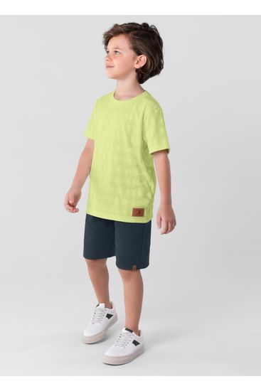 Camiseta infantil menino em malha Mundi - 6