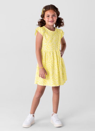 Vestido infantil menina estampado Brandili - 10