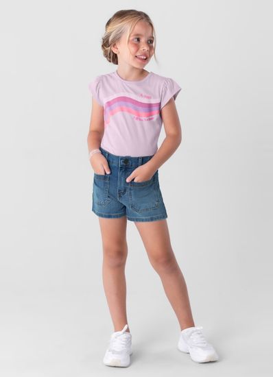 Blusa infantil menina em malha Brandili - 10