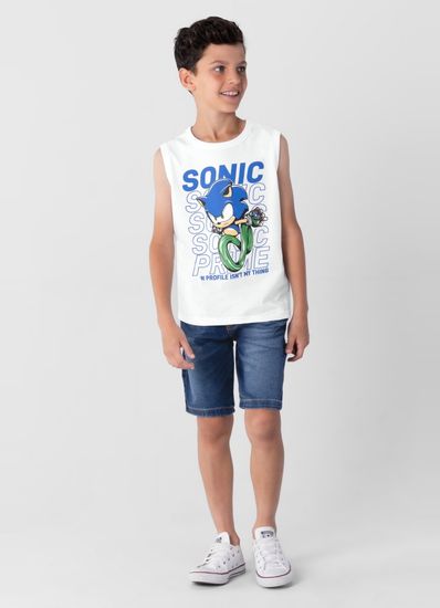 Regata Sonic em malha infantil menino Brandili - 10