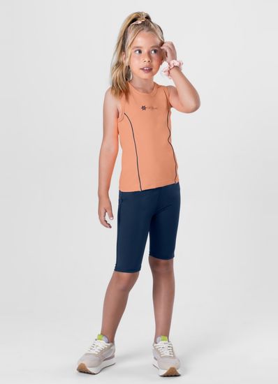 Blusa regata infantil menina Active Brandili - 12