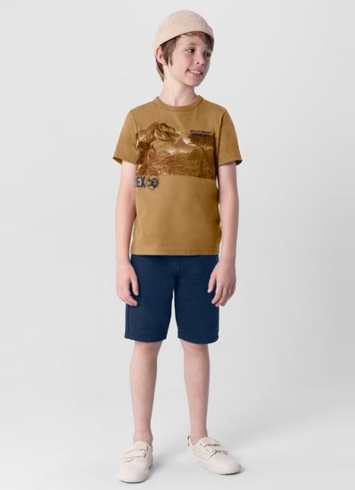 Conjunto infantil menino com camiseta e bermuda Brandili - 10