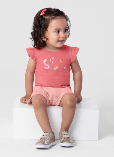 Conjunto bebê menina Brandili Baby - G