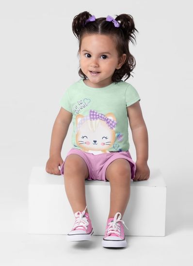 Conjunto bebê menina Brandili Baby - P