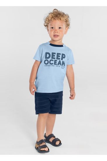 Conjunto infantil menino Mundi - 1