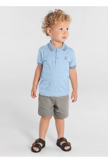 Conjunto polo infantil menino Mundi - 1