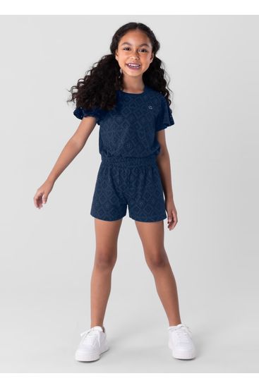 Conjunto infantil menina em malha Brandili - 4