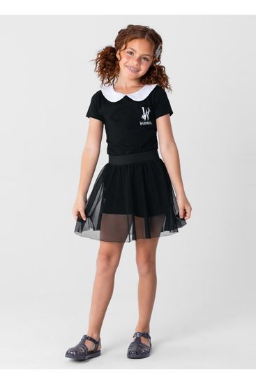 Conjunto Wandinha infantil menina Brandili - 14
