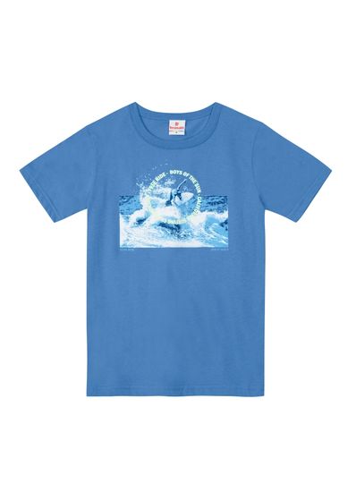 Camiseta infantil menino em malha Brandili - 10