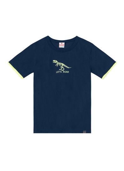 Camiseta infantil menino em malha com bordado Brandili - 10