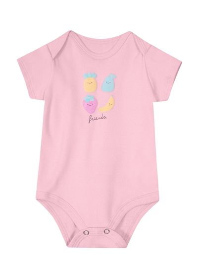 Body Básico bebê menina de ribana Brandili Baby - G