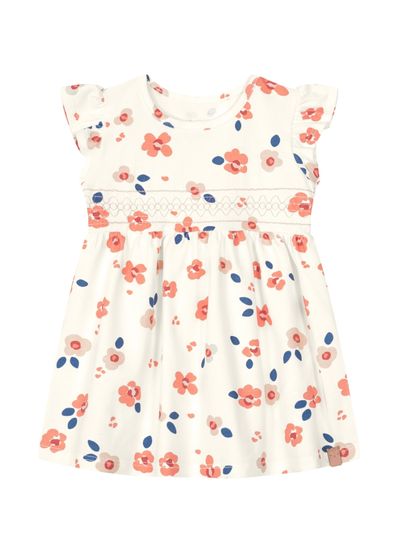 Vestido bebê menina estampado em cotton Brandili Baby - G