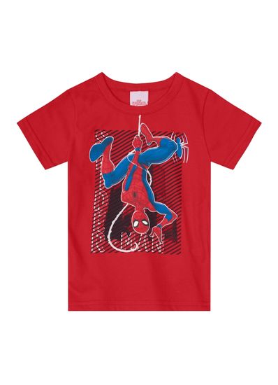 Camiseta Homem Aranha infantil menino Brandili - 1