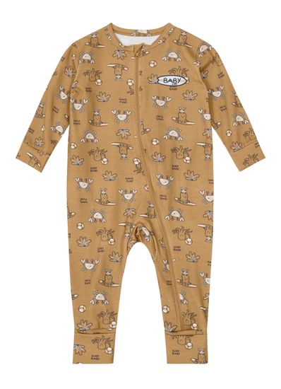 Macacão bebê menino estampado em cotton Brandili Baby - G