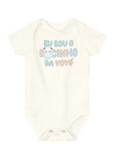 Body bebê unissex em cotton Brandili baby - G