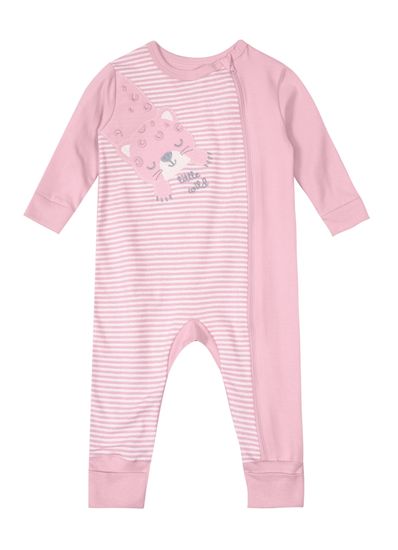 Macacão Em Cotton Bebe Unissex Brandili Baby Macacão em cotton bebê unissex Brandili Baby - G