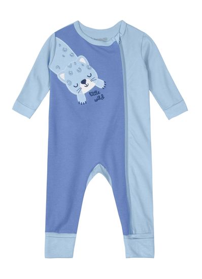 Macacão em cotton bebê unissex Brandili Baby - G