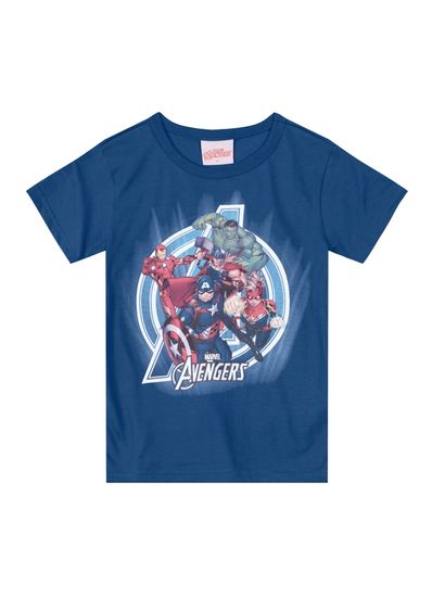 Camiseta Marvel Avengers infantil menino Brandili - 10