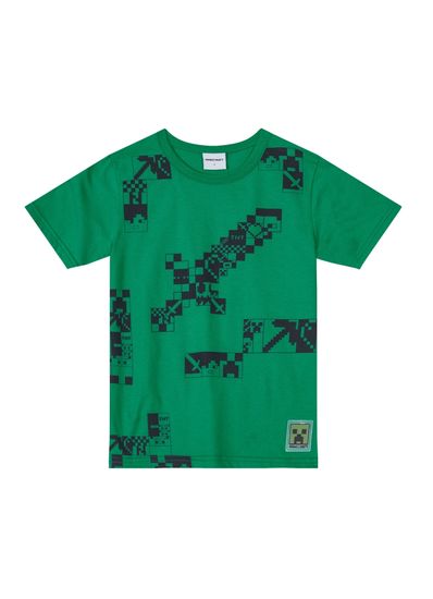 Camiseta Minecraft infantil menino Brandili - 10