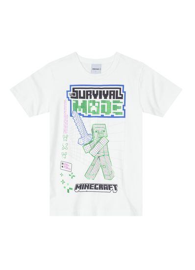 Camiseta Minecraft infantil menino Brandili - 10