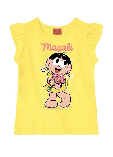 Blusa infantil menina Turma da Mônica Brandili - 10