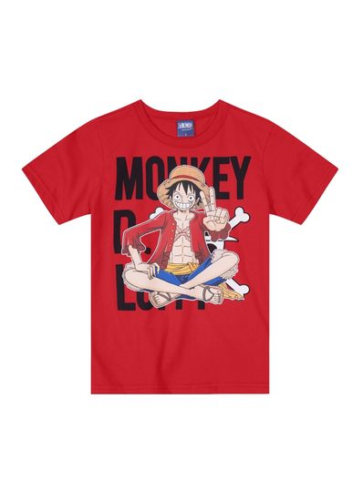 Camiseta One Piece infantil unissex Brandili - 10