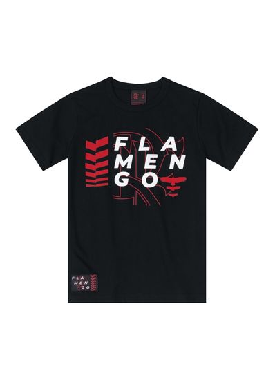 Camiseta Unissex Flamengo em malha Infantil Brandili - 10