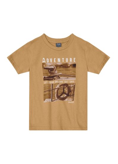 Camiseta infantil menino em malha Mundi - 10