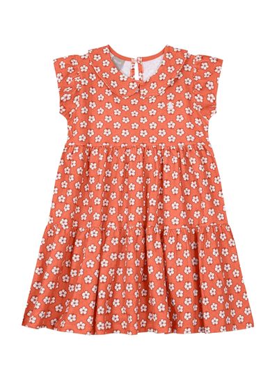 Vestido estampado infantil menina Mundi - 10