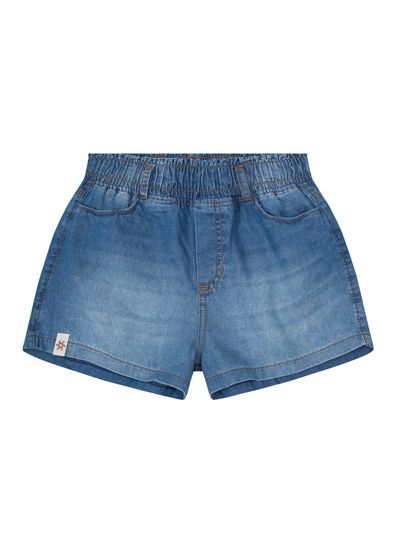 Shorts infantil menina clochard em jeans Brandili - 10