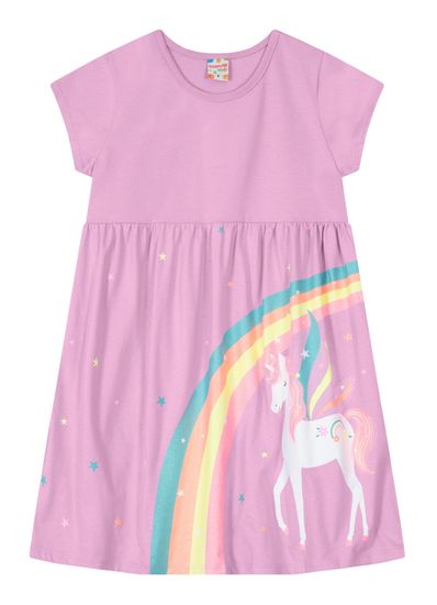 Vestido infantil menina em malha Brandili - 10