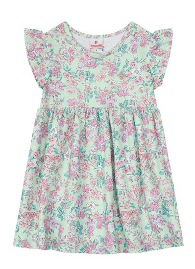 Vestido infantil menina estampado Brandili - 1