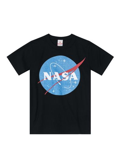 Camiseta Nasa infantil unissex em malha Brandili - 10