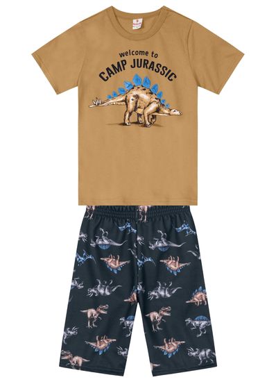 Conjunto infantil menino com camiseta e bermuda Brandili - 10