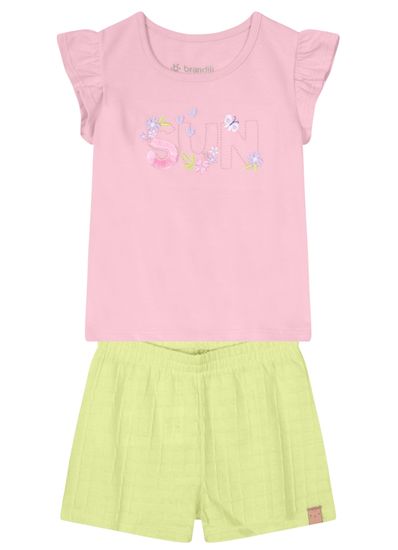 Conjunto bebê menina Brandili Baby - G