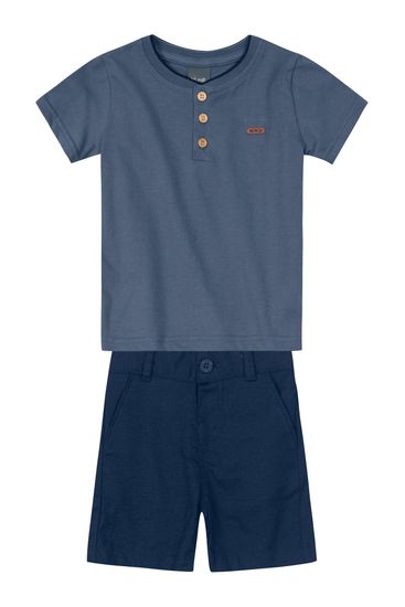 Conjunto infantil menino Mundi - 1