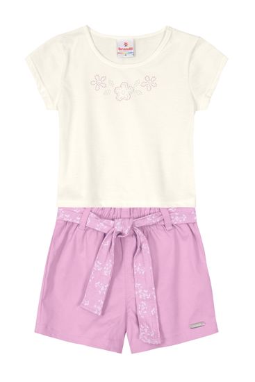 Conjunto infantil menina Brandili - 1