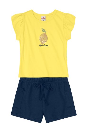 Conjunto infantil menina Brandili - 4