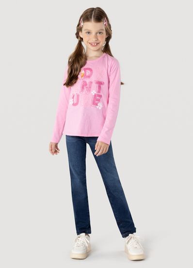 Blusa Em Malha Infantil Menina Brandili - 8