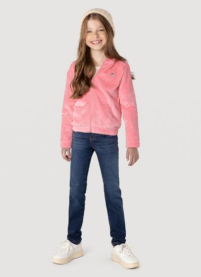 Jaqueta Fleece Infantil Menina Brandili - 4