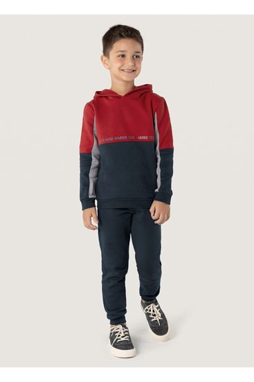 Conjunto Moletom Infantil Menino Mundi - 6