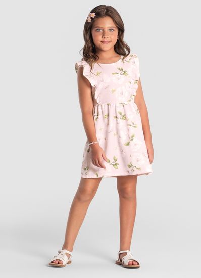 Vestido infantil menina floral Mundi - 10