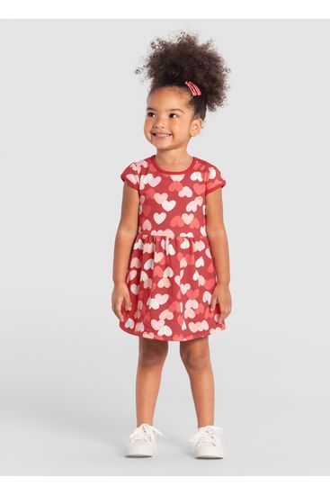 Vestido infantil menina em malha Brandili - 8