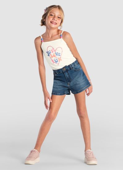 Blusa infantil menina com miçangas Brandili - 14