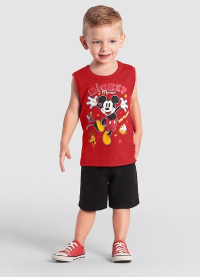 Regata infantil menino do mickey mouse Brandili - 1