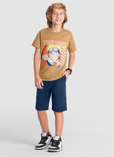 Camiseta infantil menino do naruto Brandili - 10