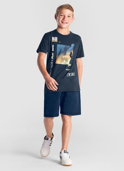 Camiseta teen menino de skate Brandili Young - 10