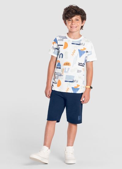 Conjunto infantil menino estampado Brandili - 10