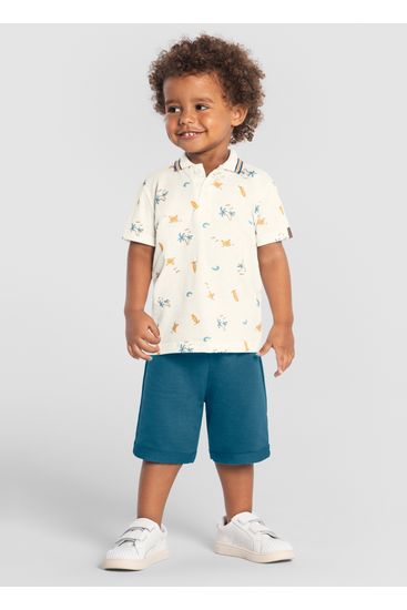 Conjunto infantil menino de praia Brandili - 2